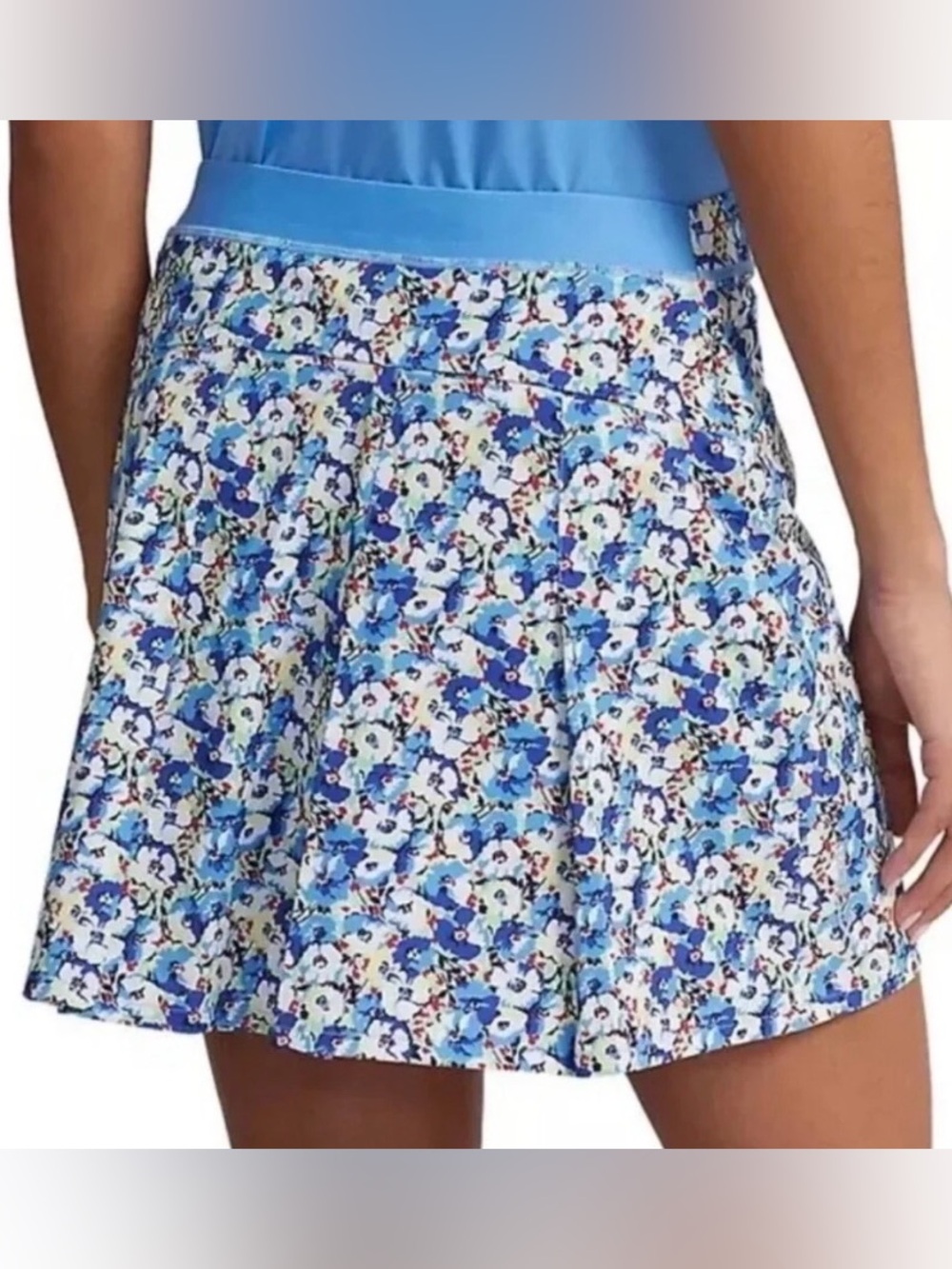 Ralph Lauren RLX Blue Multicolor Skort Size Large(12-14) - Picture 2 of 6